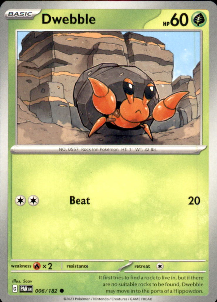 Dwebble Common SV04: Paradox Rift 006/182 NM