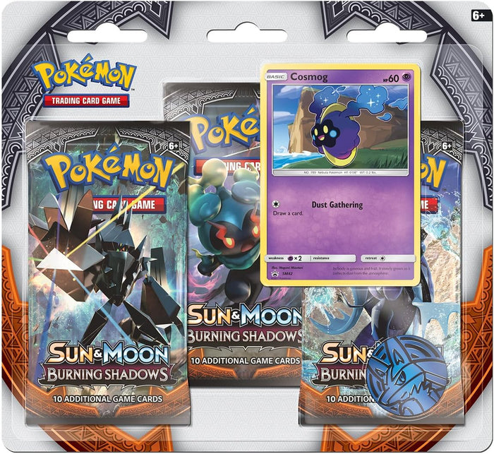 Burning Shadows 3-Pack Blister (Cosmog)