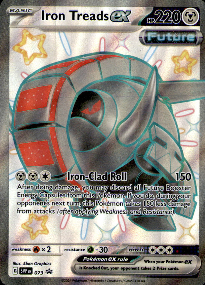 Iron Treads ex Holo Promo SV: Scarlet & Violet Promo Cards 073 NM