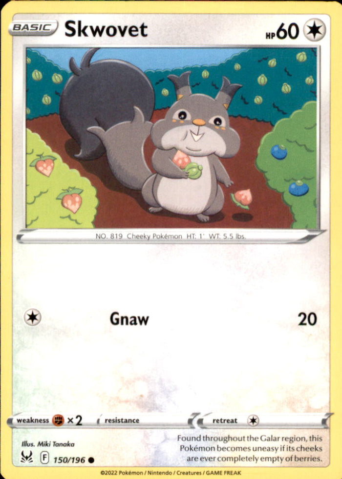 Skwovet Common SWSH11: Lost Origin 150/196 NM