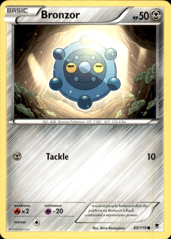 Bronzor Common XY - Phantom Forces 60/119 NM