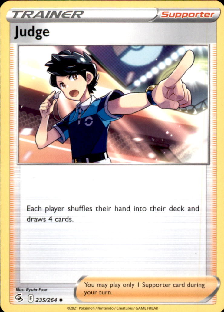 Judge Uncommon SWSH08: Fusion Strike 235/264 NM