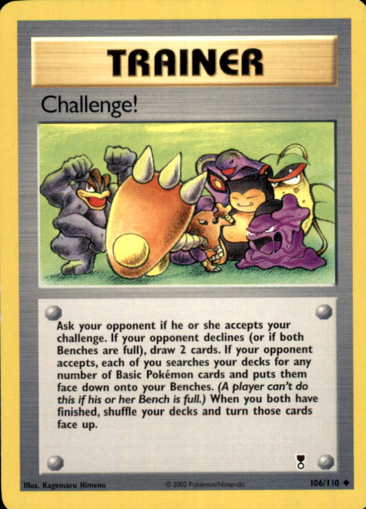 Challenge! Uncommon Legendary Collection 106/110 LP