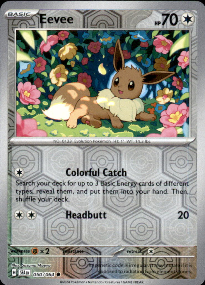 Eevee Reverse Holo Common SV: Shrouded Fable 050/064 NM