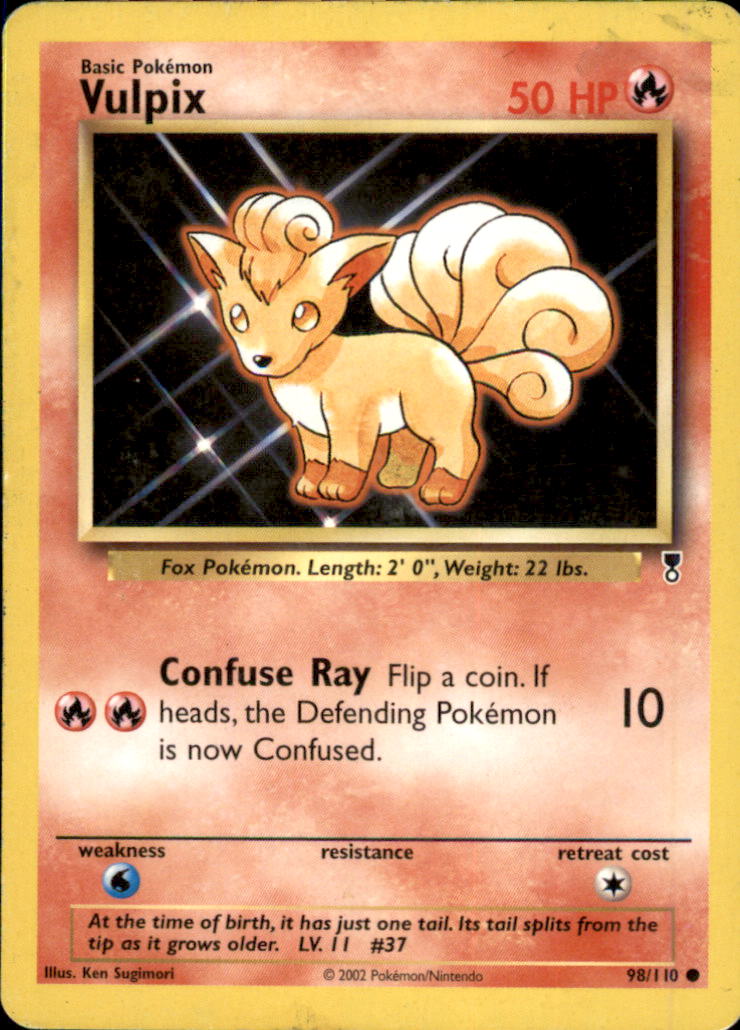Vulpix Common Legendary Collection 098/110 LP