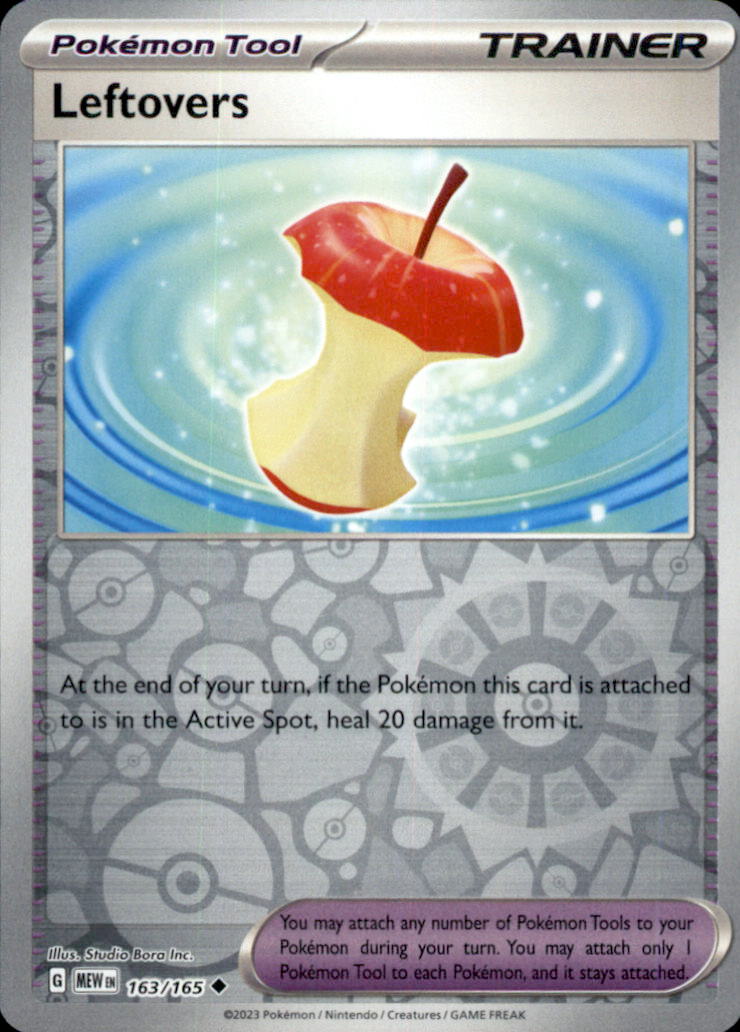 Leftovers Reverse Holo Uncommon SV: Scarlet & Violet 151 163/165 NM