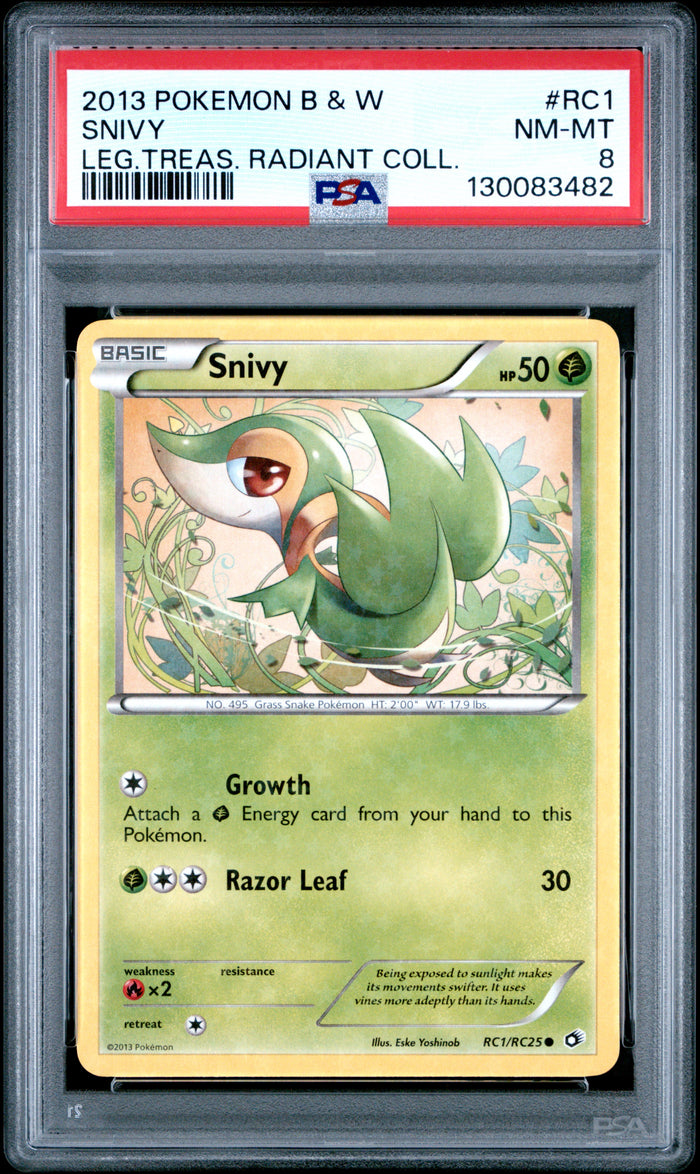 Snivy Leg.Treas. Radiant Coll. Pokemon Black & White Legendary Treasures Radiant
