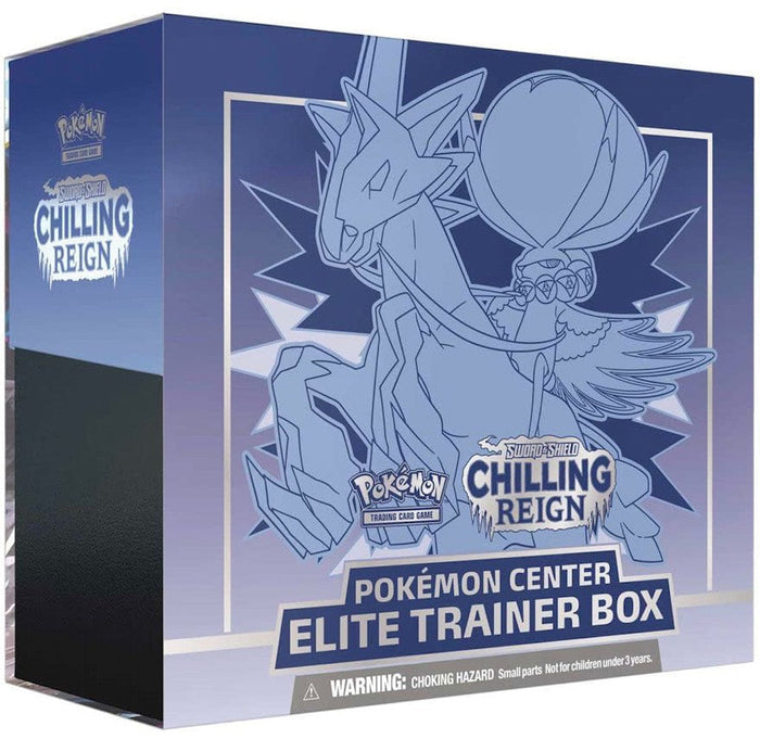 Chilling Reign Pokemon Center Elite Trainer Box (Ice Rider Calyrex)