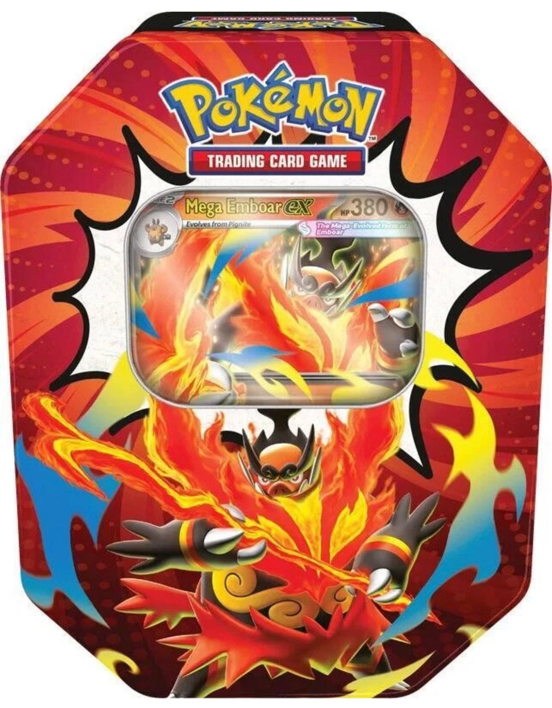 Pokémon TCG Mega Emboar ex Tin Ascended Heroes