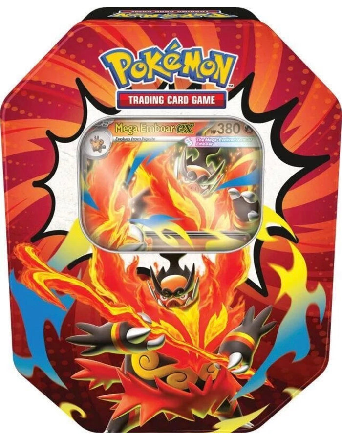 Pokémon TCG Mega Emboar ex Tin Ascended Heroes