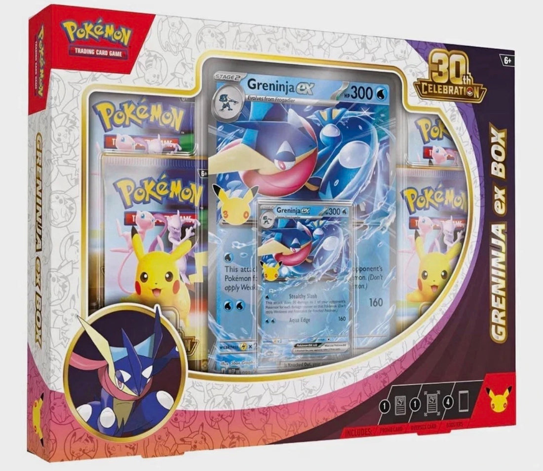 Pokémon Trading Card Game 30th Celebration Greninja ex Box