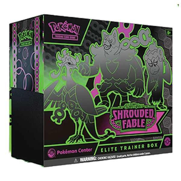 Shrouded Fable Pokemon Center Elite Trainer Box - Tear on seal