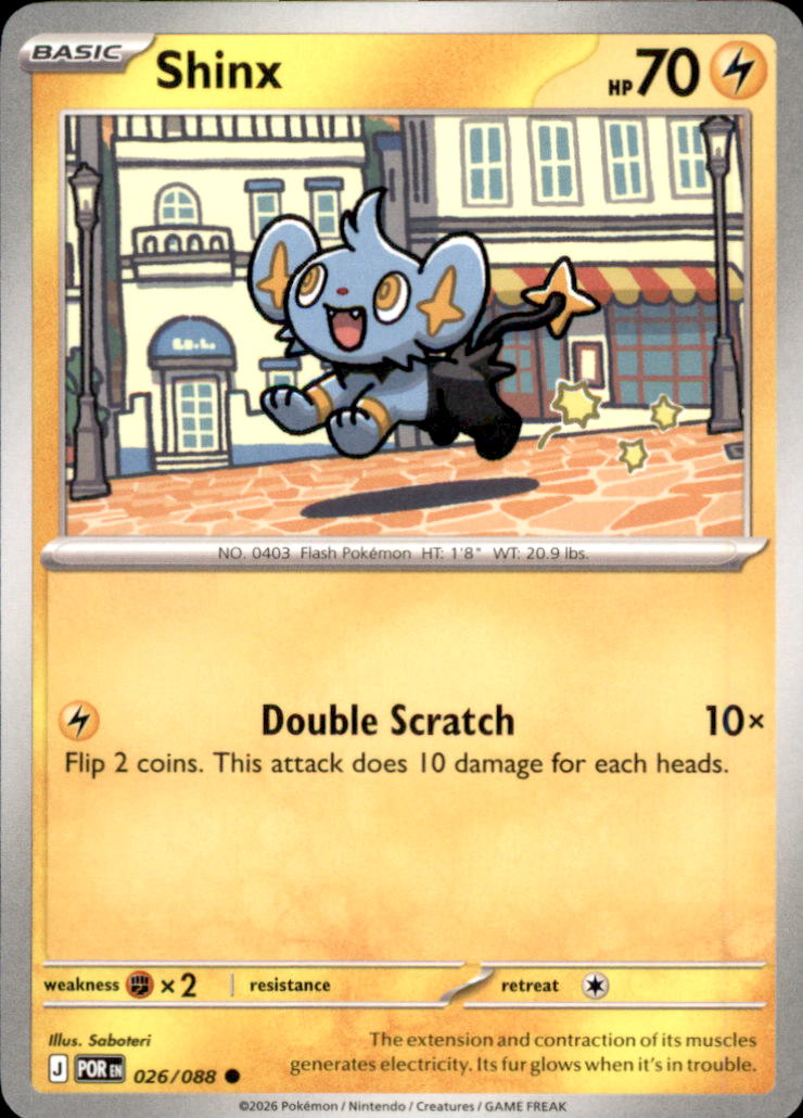 Shinx Common ME03: Perfect Order 026/088 NM