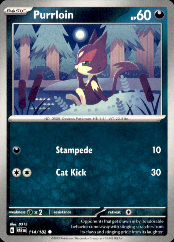 Purrloin Common SV04: Paradox Rift 114/182 NM