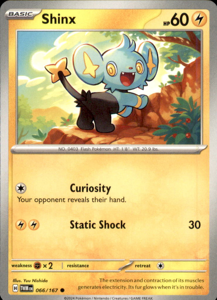 Shinx Common SV06: Twilight Masquerade 066/167 NM