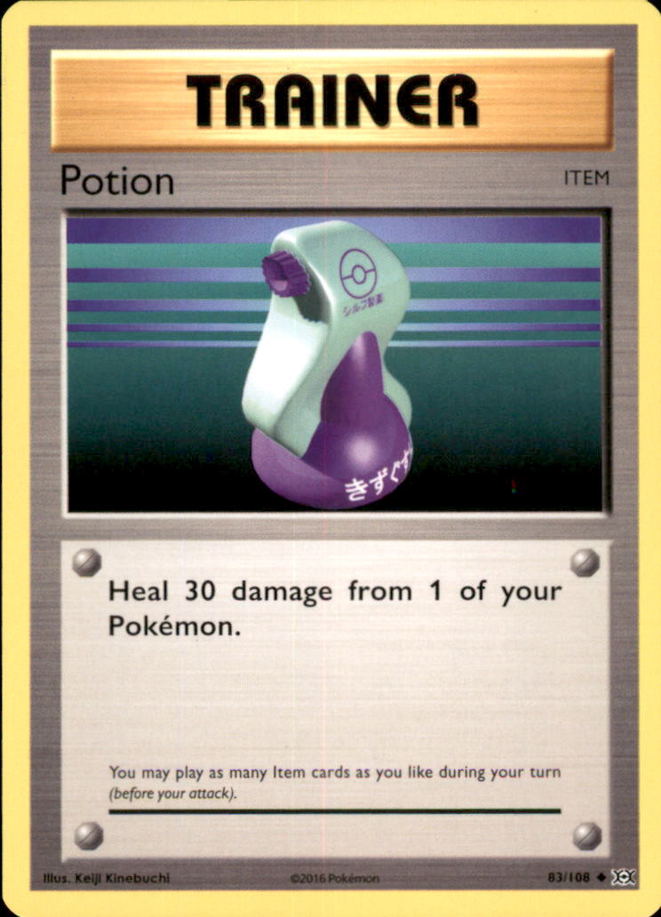Potion Uncommon XY - Evolutions 83/108 NM