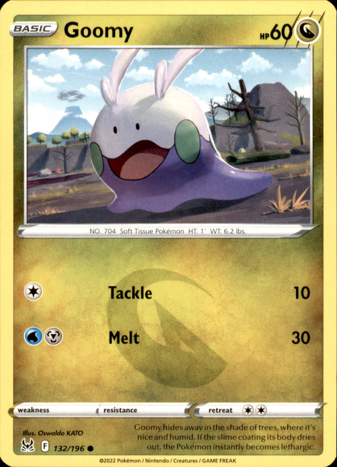Goomy Common SWSH11: Lost Origin 132/196 NM