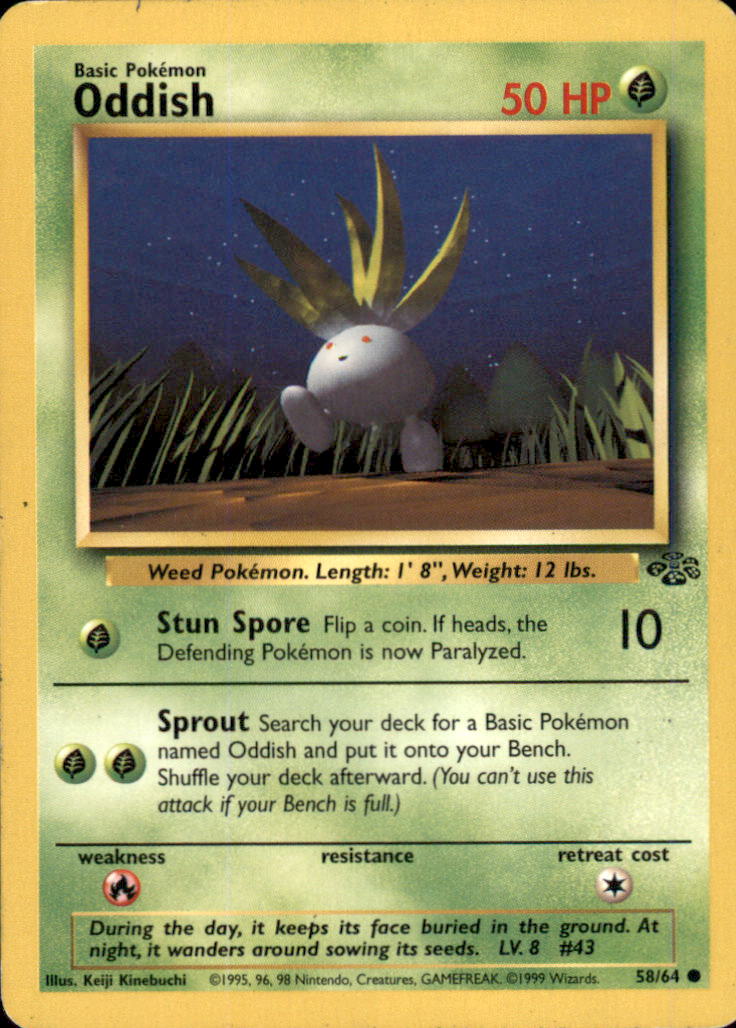 Oddish Unlimited Common Jungle 58/64 LP