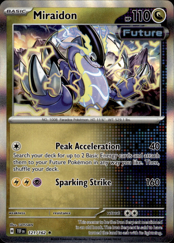Miraidon Holo Rare SV05: Temporal Forces 121/162 NM