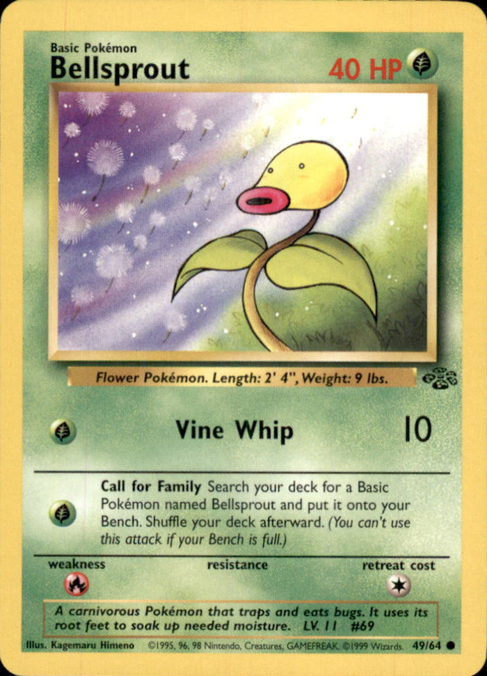 Bellsprout Unlimited Common Jungle 49/64 LP