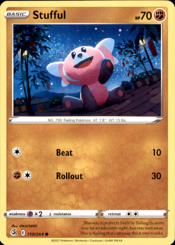 Stufful Common SWSH08: Fusion Strike 150/264 NM