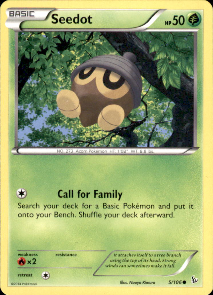 Seedot Common XY - Flashfire 5/106 NM