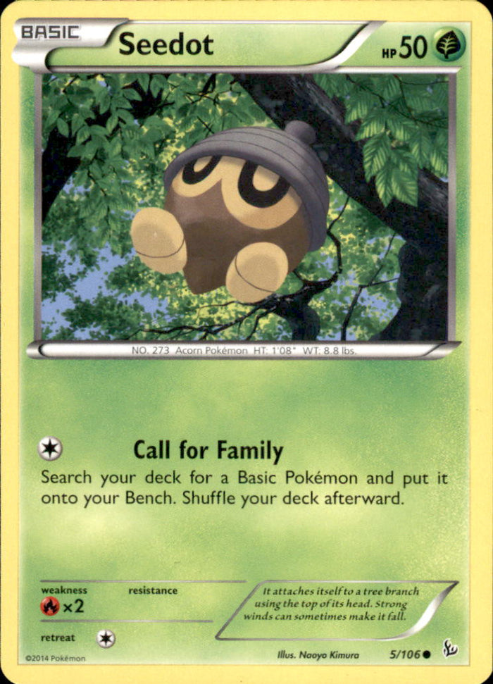 Seedot Common XY - Flashfire 5/106 NM