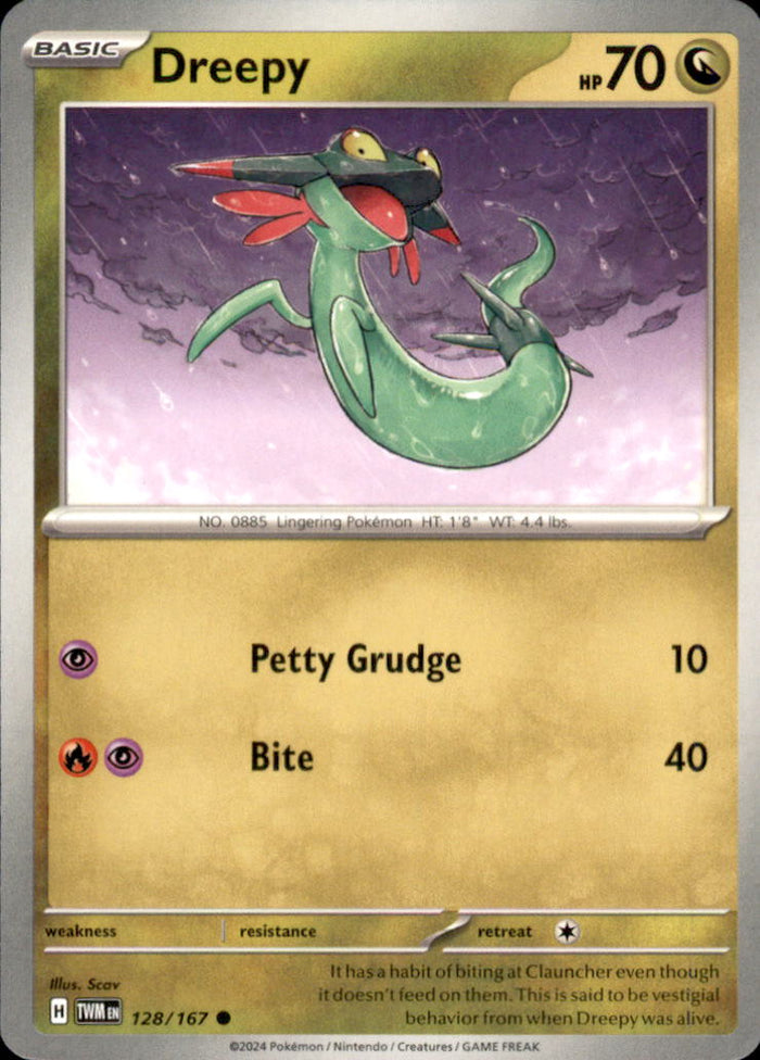 Dreepy Common SV06: Twilight Masquerade 128/167 NM