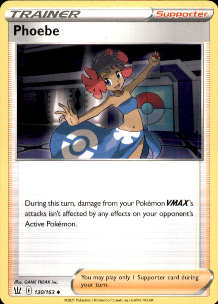 Phoebe Uncommon SWSH05: Battle Styles 130/163 NM