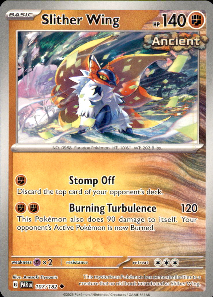 Slither Wing Uncommon SV04: Paradox Rift 107/182 NM