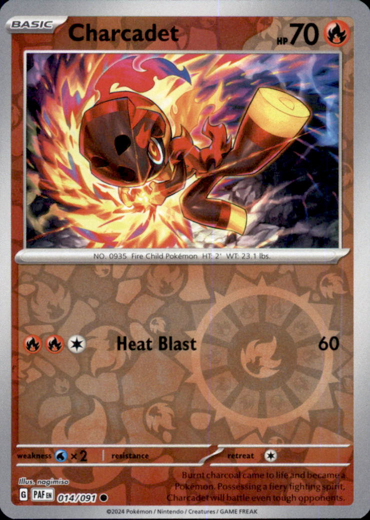 Charcadet Reverse Holo Common SV01: Scarlet & Violet Base Set 040/198 NM