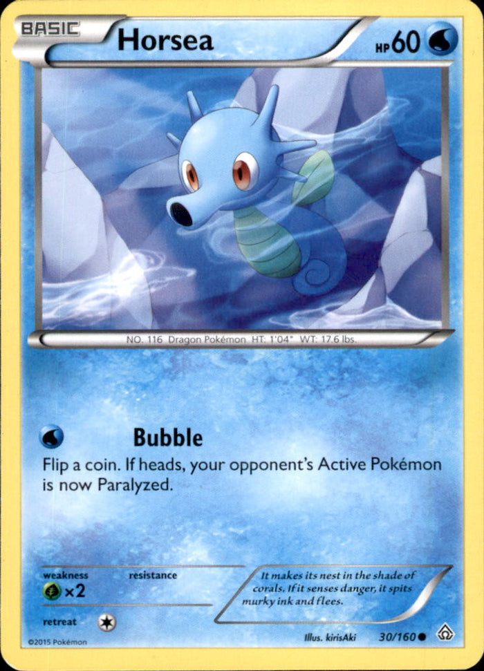 Horsea Common XY - Primal Clash 30/160 NM