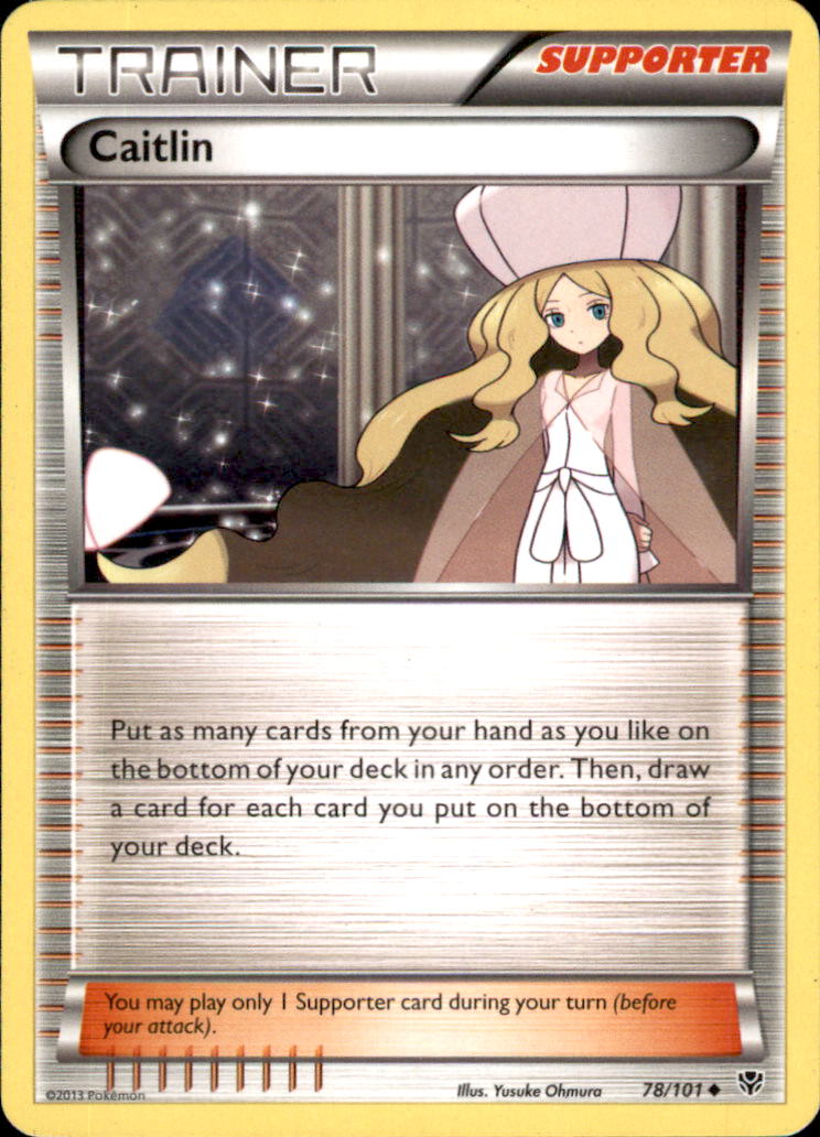 Caitlin Uncommon Plasma Blast 78/101 NM