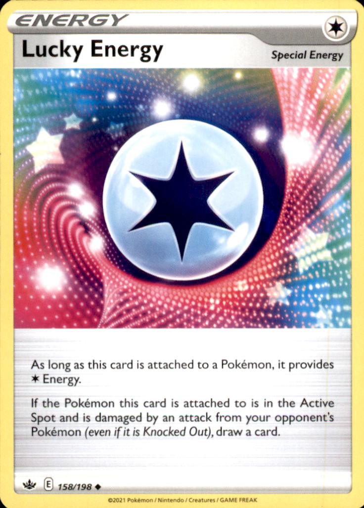 Lucky Energy Uncommon SWSH06: Chilling Reign 158/198 NM