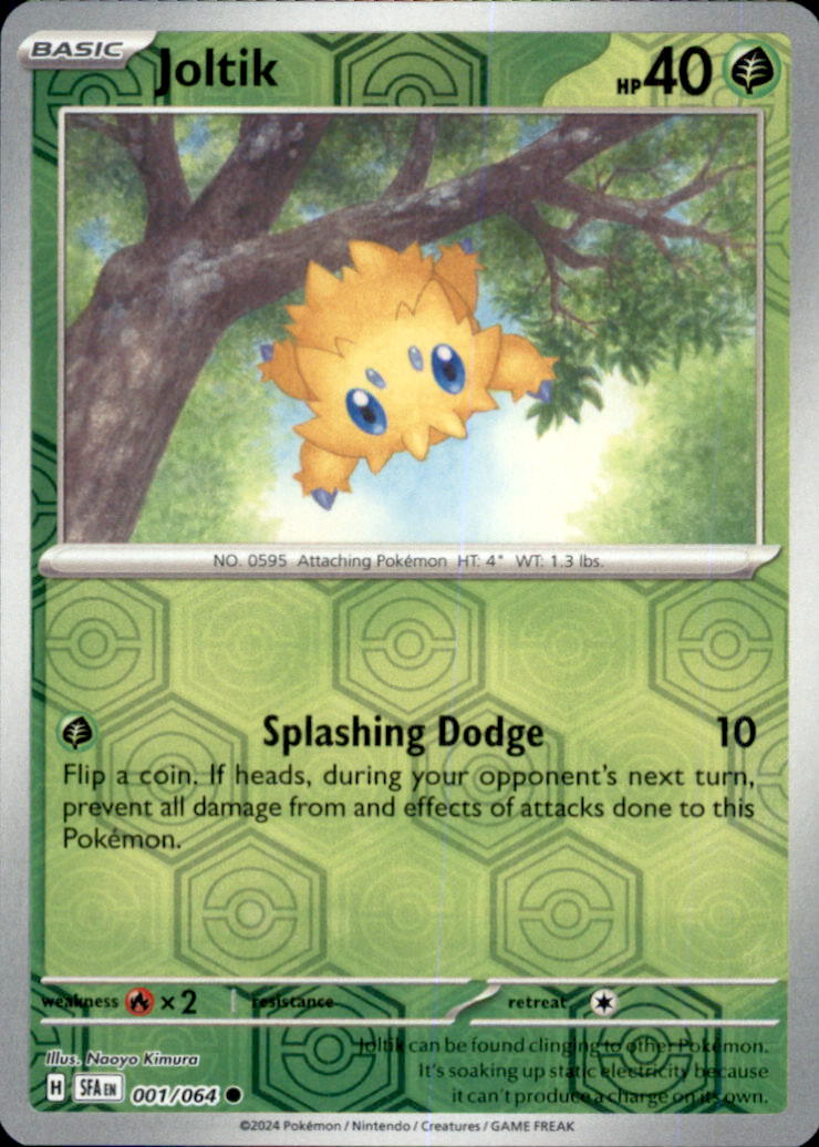 Joltik Reverse Holo Common SV: Shrouded Fable 001/064 NM