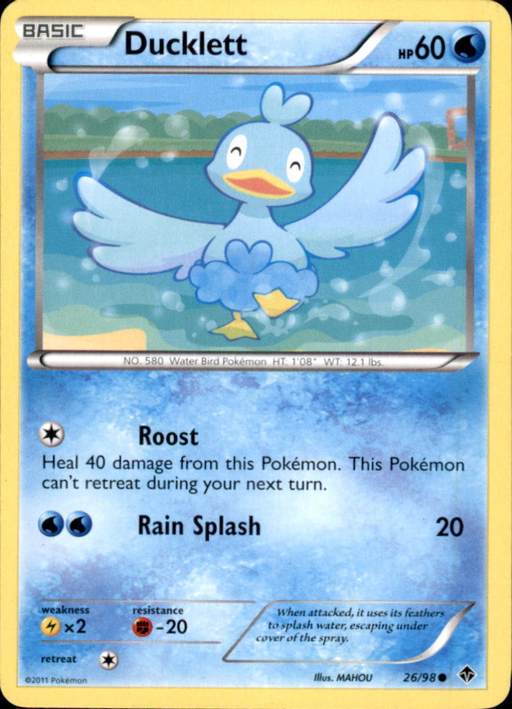 Ducklett Common Emerging Powers 26/98 NM