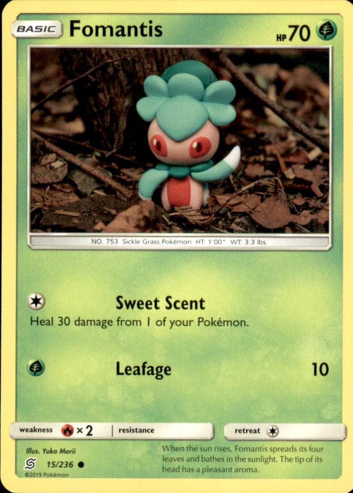 Fomantis Common SM - Unified Minds 15/236 NM
