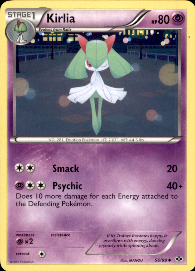 Kirlia Uncommon Next Destinies 56/99 NM