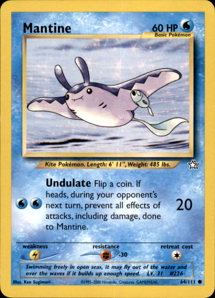 Mantine Unlimited Common Neo Genesis 064/111 NM
