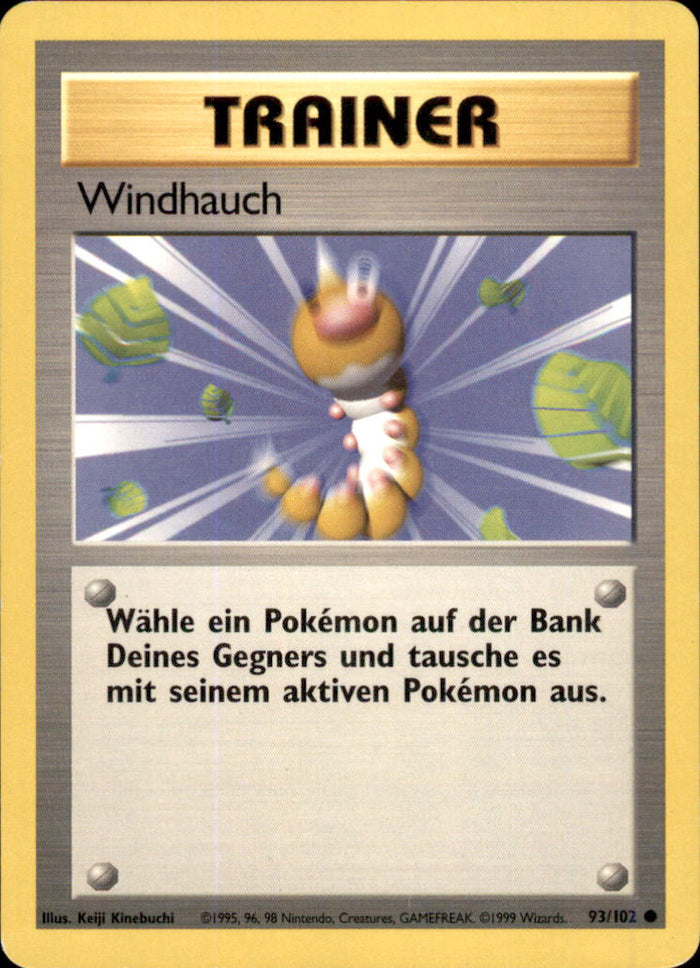 Gust of Wind Common Base Set 093/102 LP