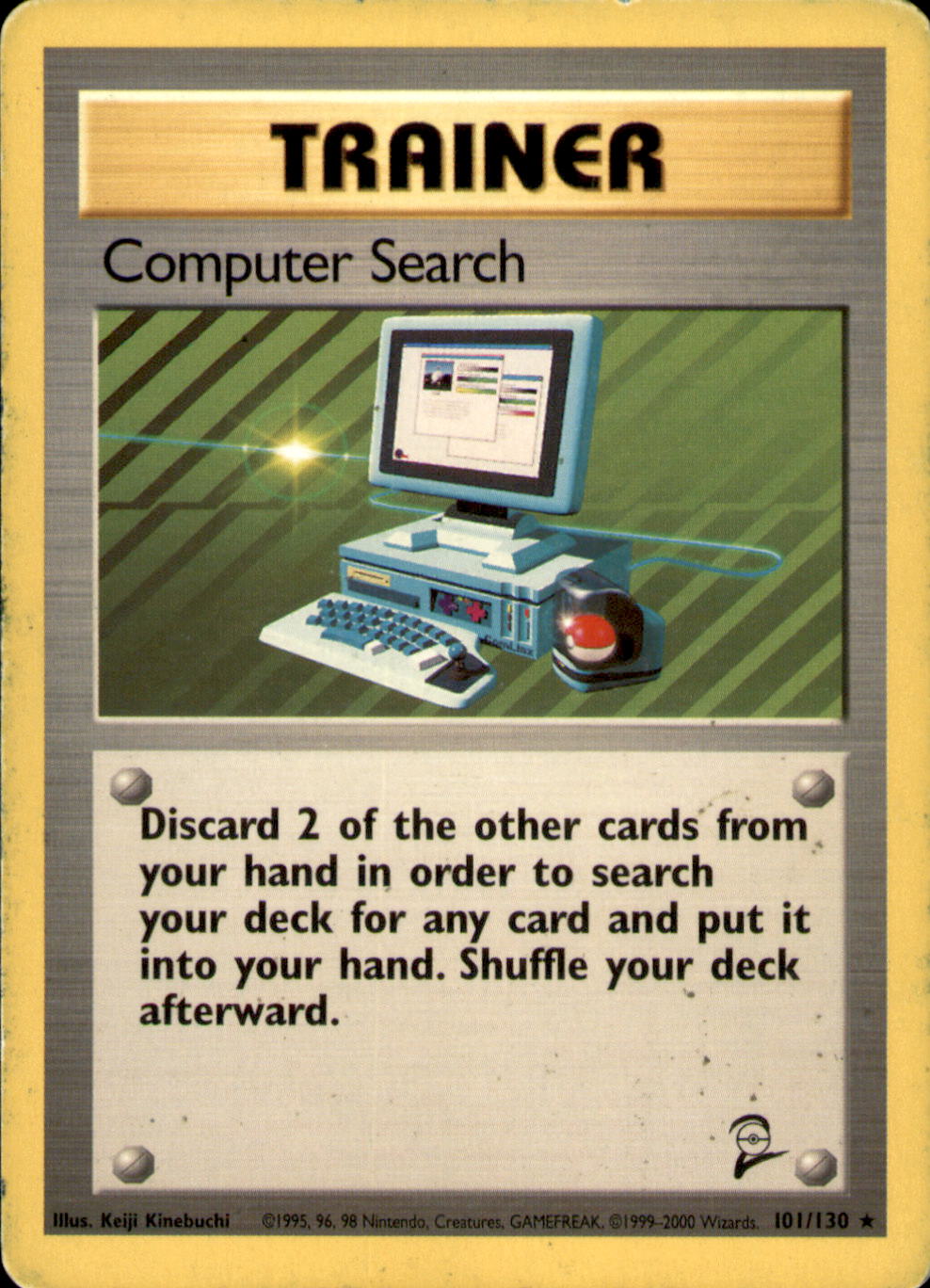 Computer Search Rare Base Set 2 101/130 LP