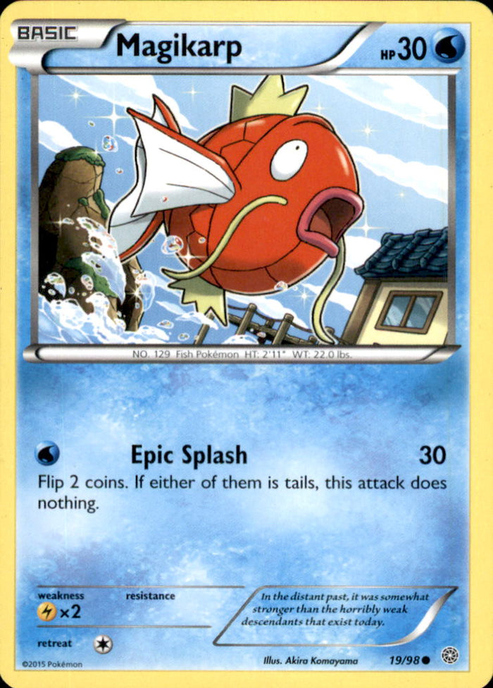 Magikarp Common XY - Ancient Origins 19/98 NM