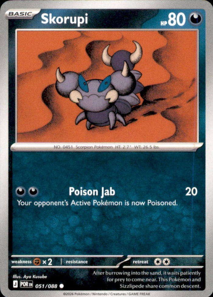 Skorupi Common ME03: Perfect Order 051/088 NM