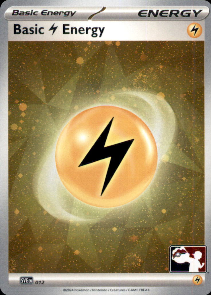 Basic Lightning Energy (Cosmos Holo) Holo Common Prize Pack Series Cards 012 NM