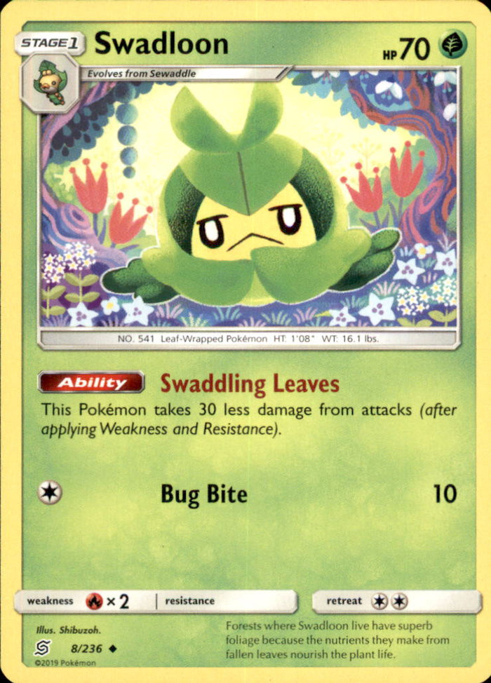 Swadloon Uncommon SM - Unified Minds 8/236 NM