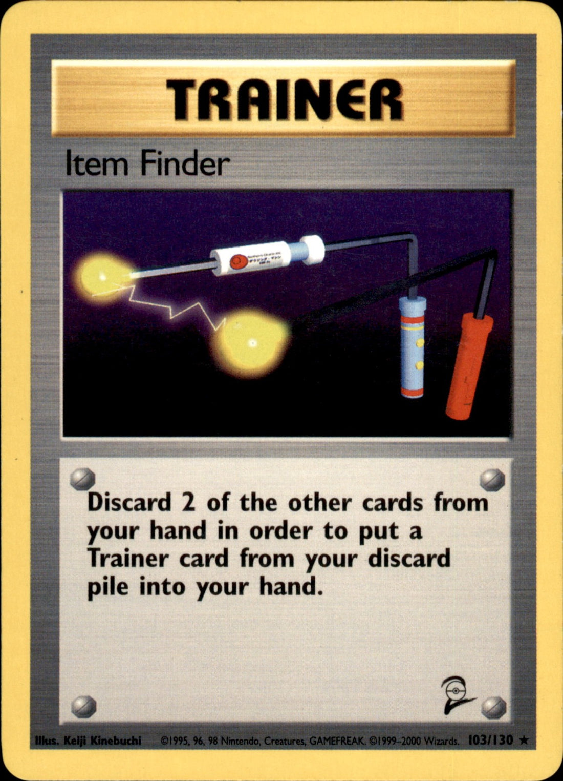 Item Finder Rare Base Set 2 103/130 LP