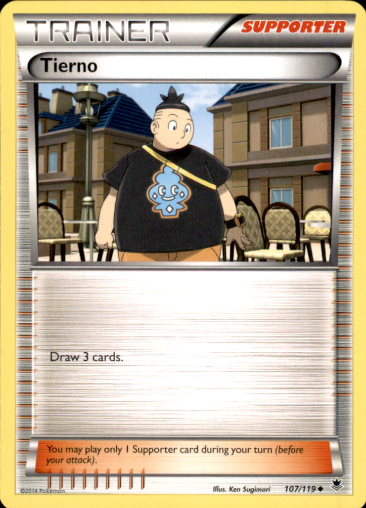 Tierno Uncommon XY - BREAKpoint 112/122 NM