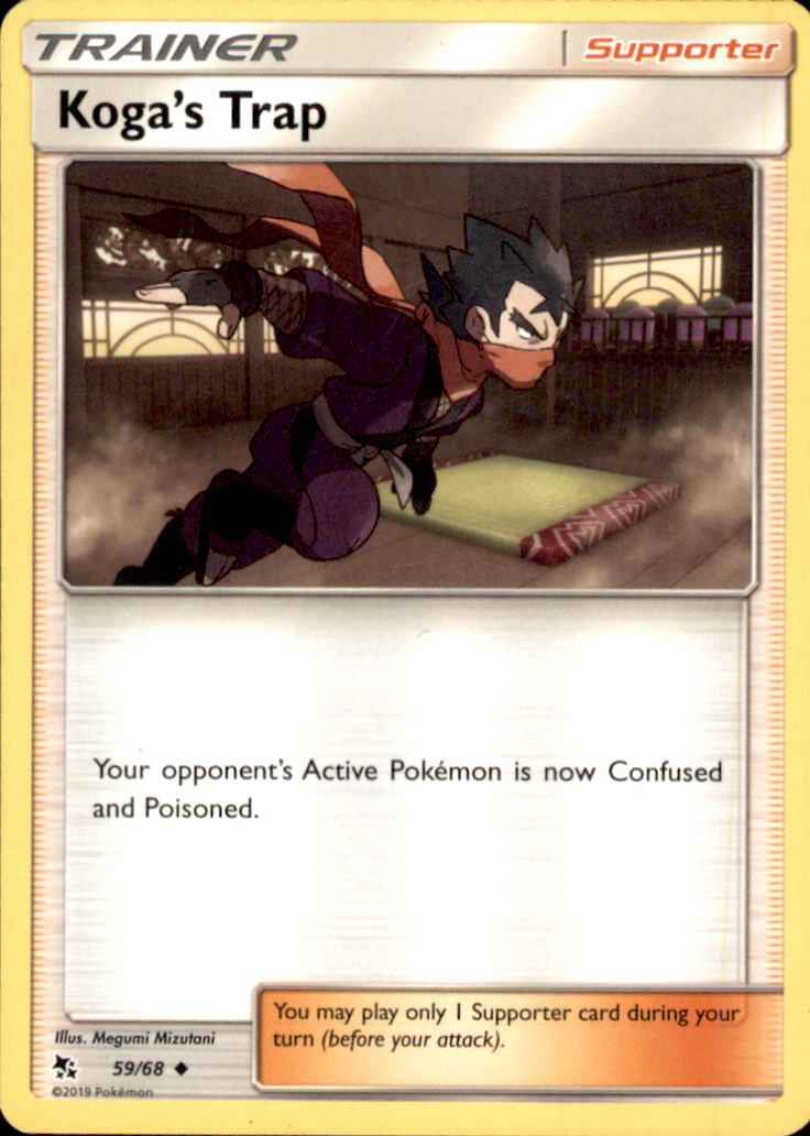Koga's Trap Uncommon Hidden Fates 59/68 NM