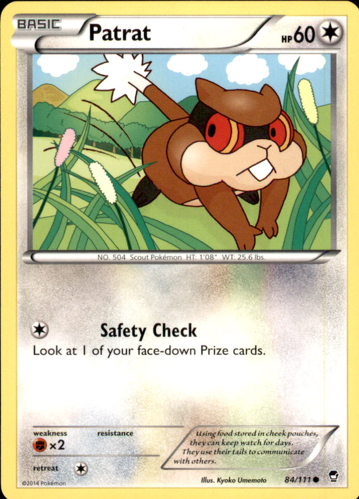 Patrat Common XY - Furious Fists 84/111 NM