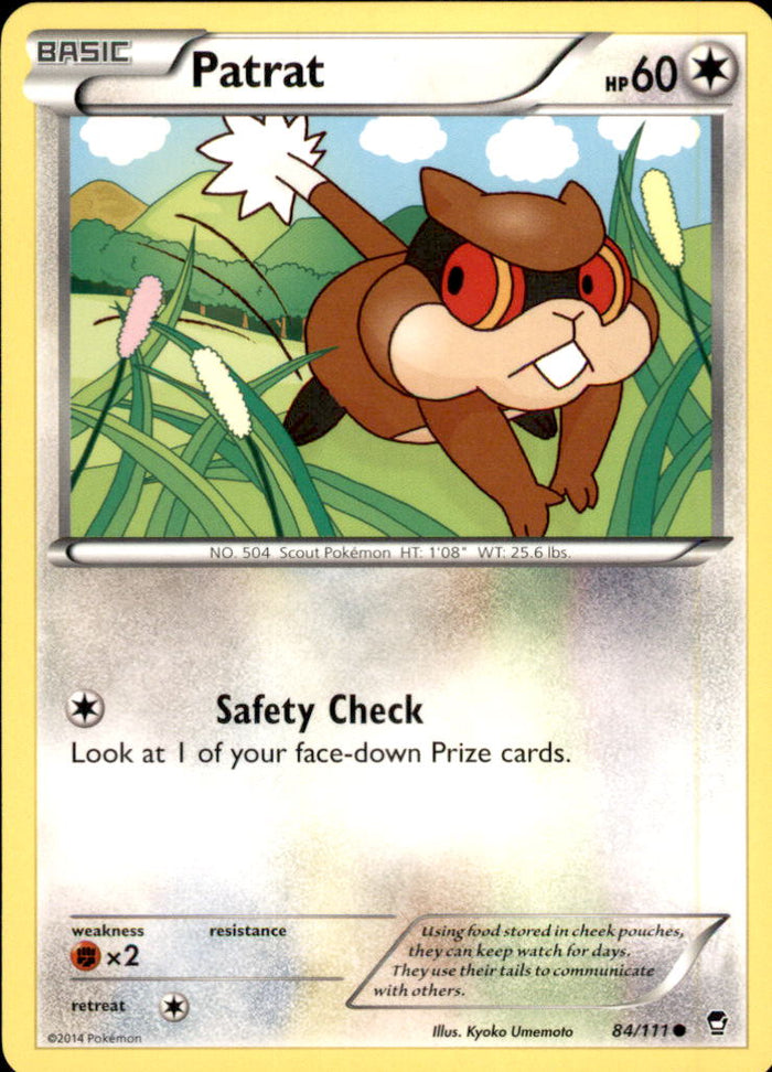 Patrat Common XY - Furious Fists 84/111 NM